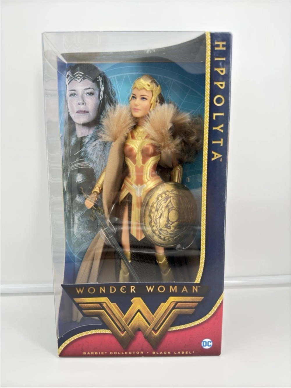 Wonder Woman Barbie Collector DC  Hippolyta Doll DWD83 Black Label 2016 NEW